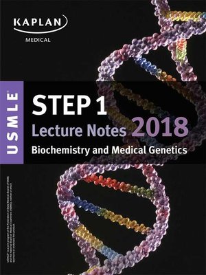 cover image of USMLE Step 1 Lecture Notes 2018